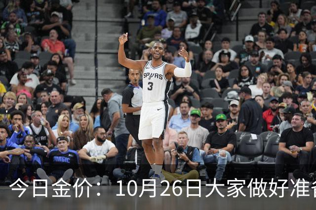 今日金价：10月26日大家做好准备！接下来，黄金有可能会历史重演